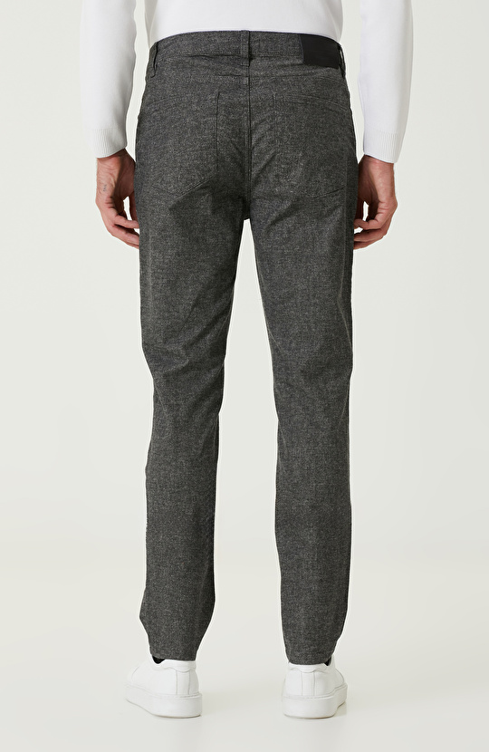 Gri Melanj Casual Pantolon