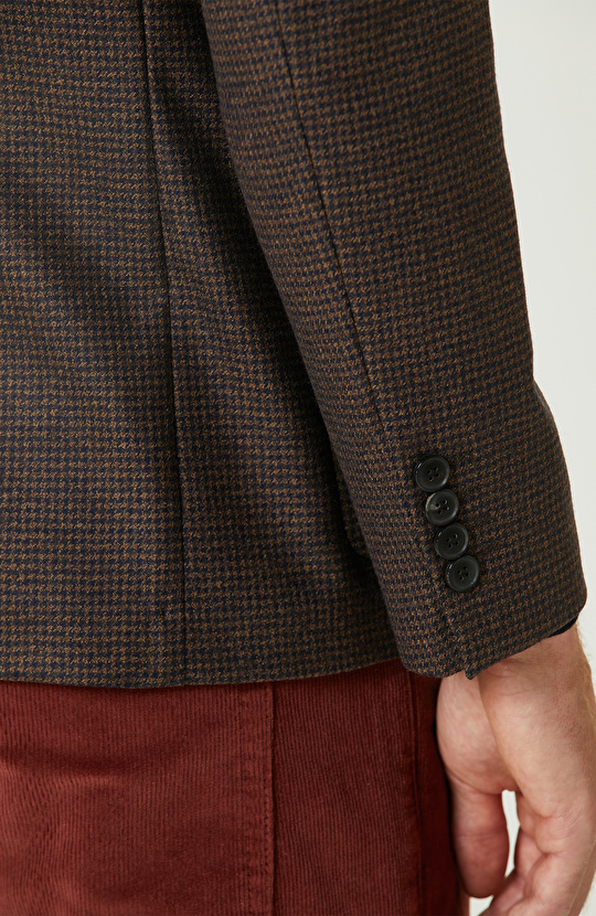 Kahverengi Yün Ceket