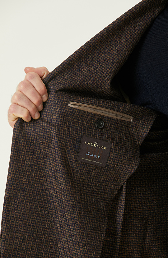 Kahverengi Yün Ceket