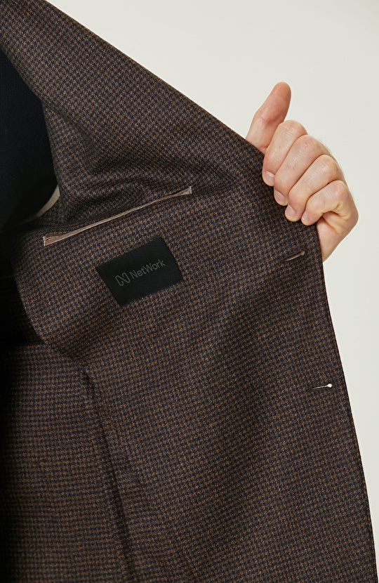 Kahverengi Yün Ceket