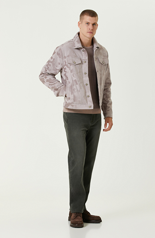 Pembe Kamuflaj Desenli Comfort Mont