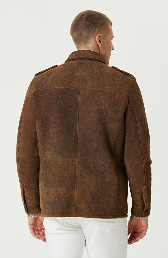 Kahverengi Deri Kaban