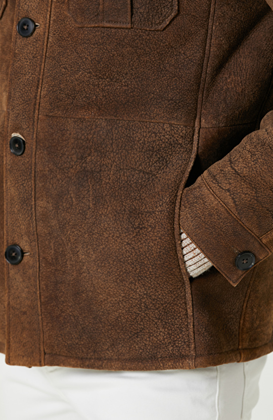 Kahverengi Deri Kaban