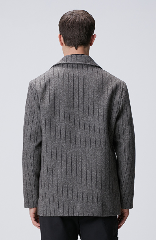 Vizon Yün Karışımlı Kaban