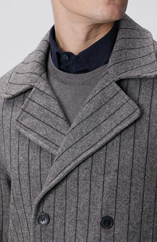 Vizon Yün Karışımlı Kaban