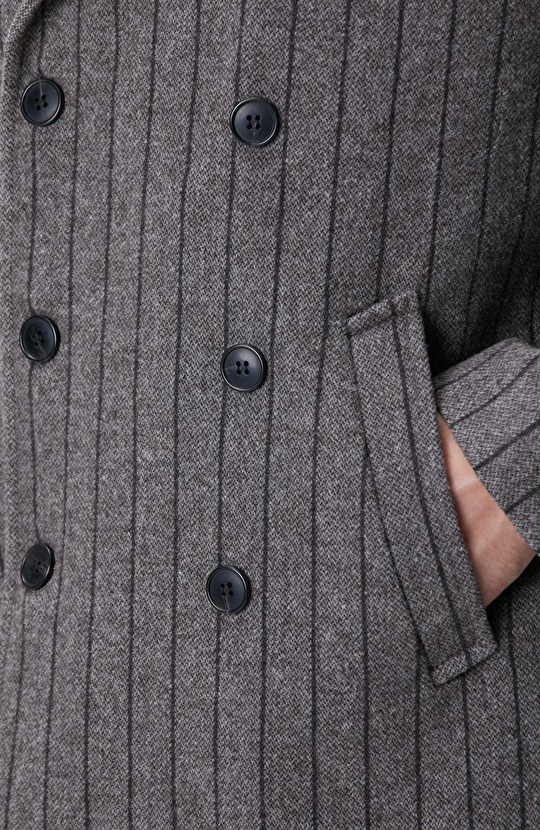 Vizon Yün Karışımlı Kaban