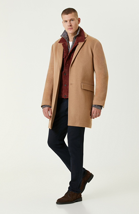 Camel Limited Kaşmir Palto