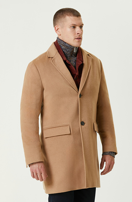 Camel Limited Kaşmir Palto