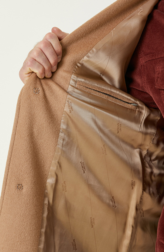 Camel Limited Kaşmir Palto