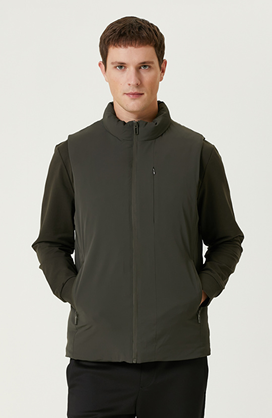 Haki Yelek Olabilen Mont