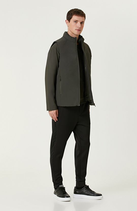 Haki Yelek Olabilen Mont