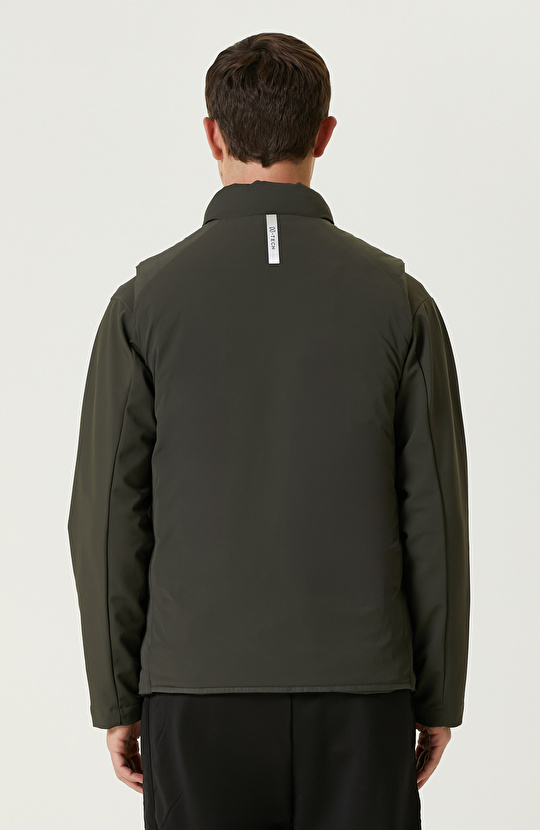 Haki Yelek Olabilen Mont