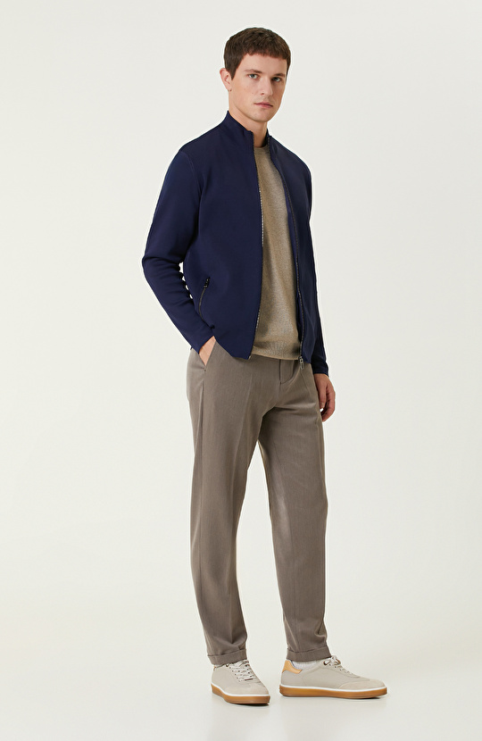 Lacivert Triko Hırka