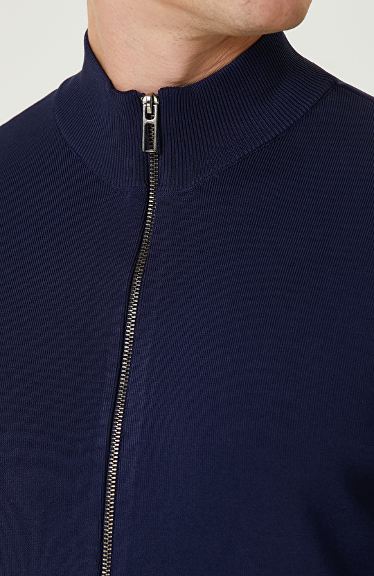 Lacivert Triko Hırka