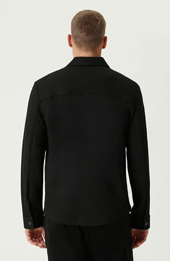 Siyah Dış Gömlek