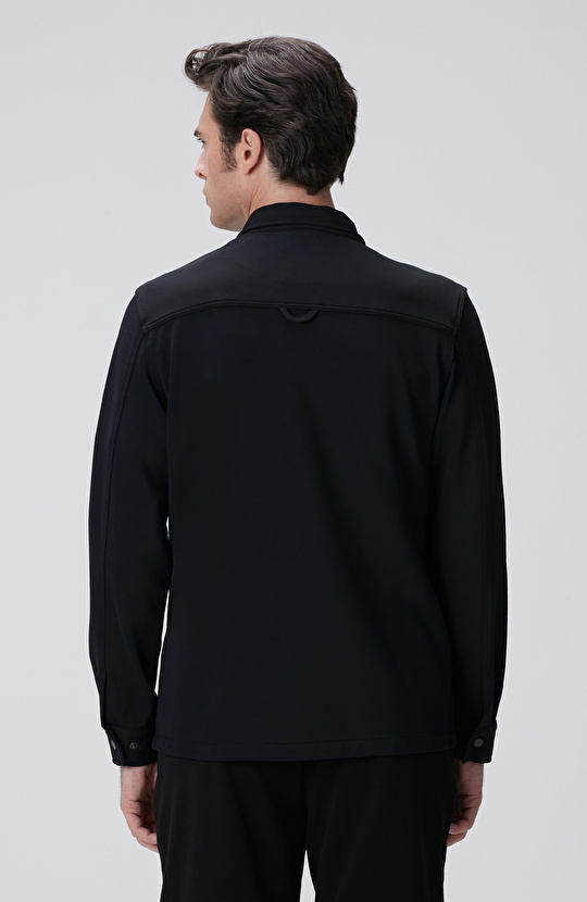 N-Tech Siyah Dış Gömlek