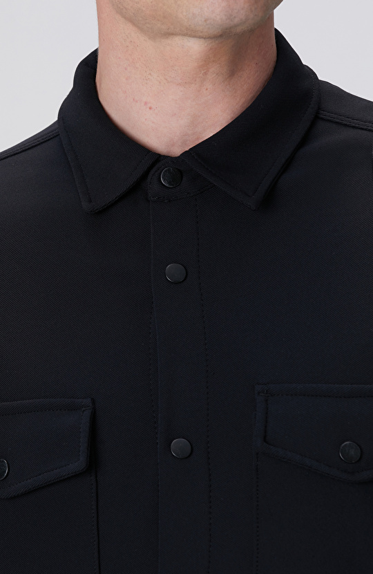 N-Tech Siyah Dış Gömlek