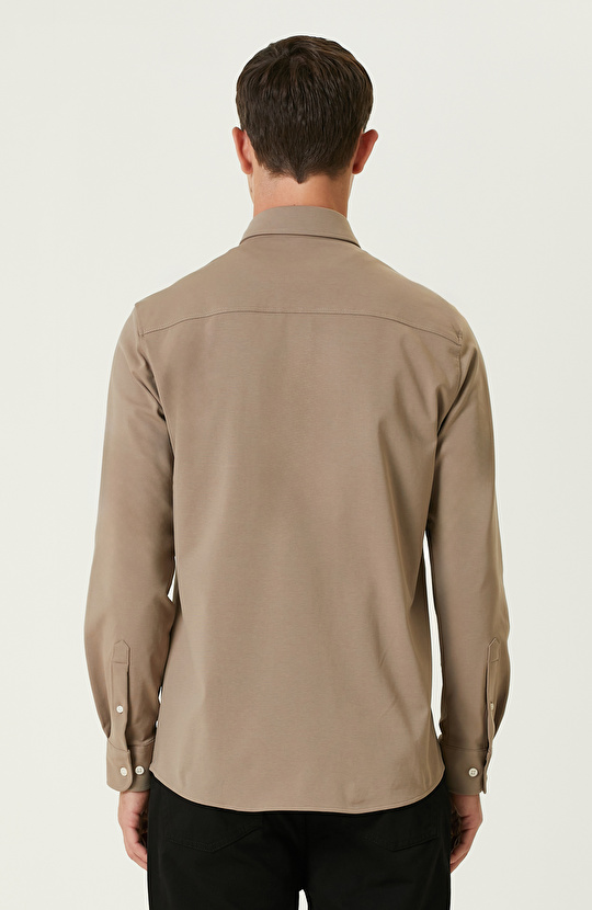 Vizon Çift Cepli Gömlek