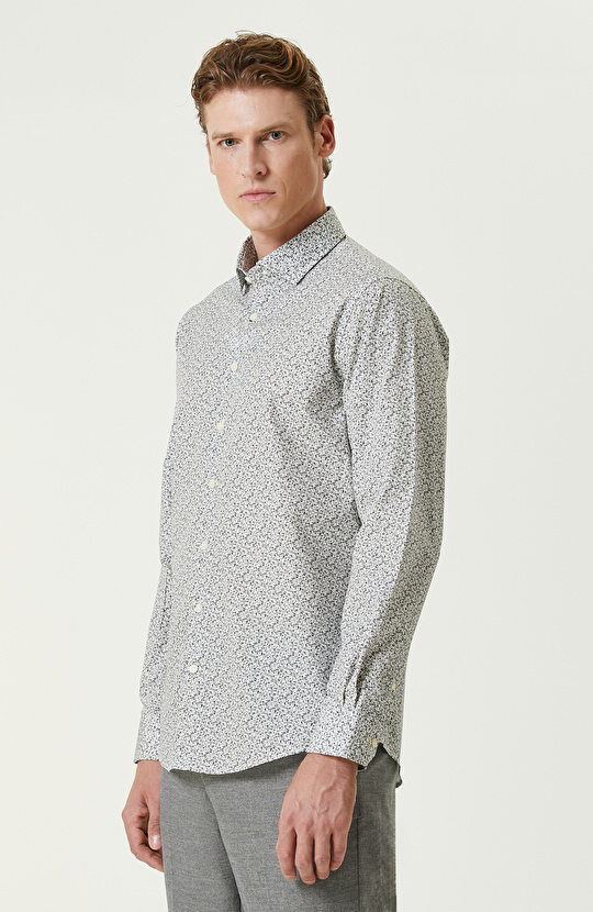 Taş Desenli Gömlek