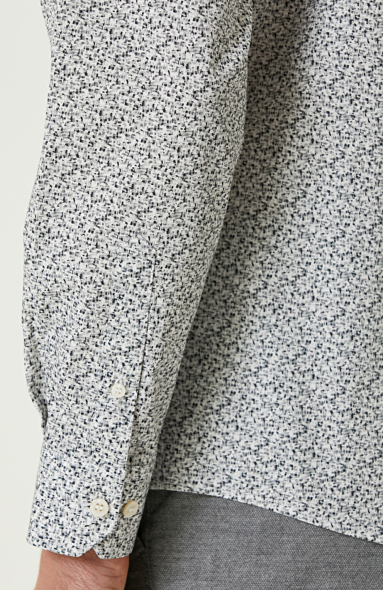 Taş Desenli Gömlek