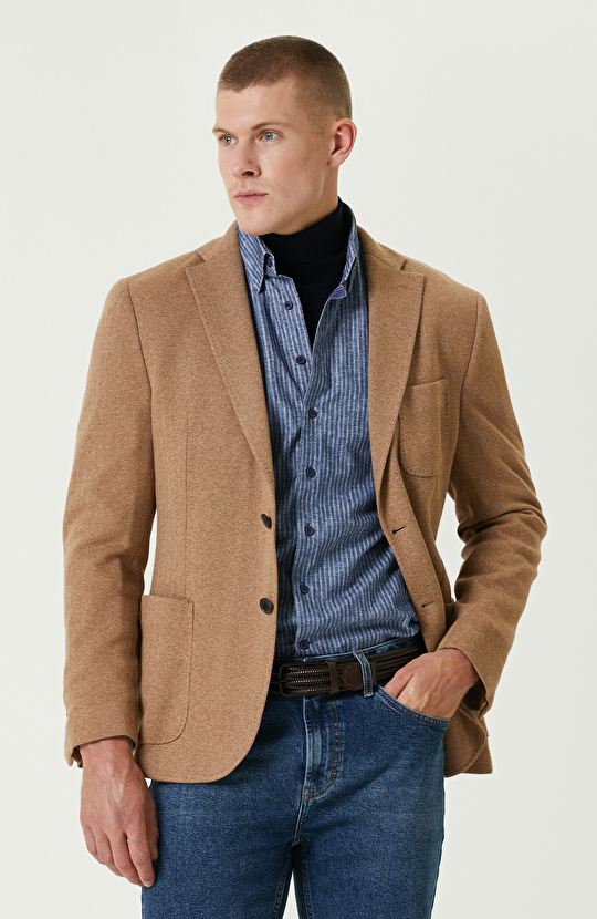 Camel Limited Kaşmir Karışımlı Ceket