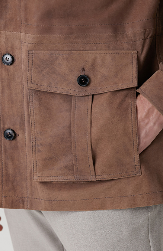 Kahverengi Deri Mont