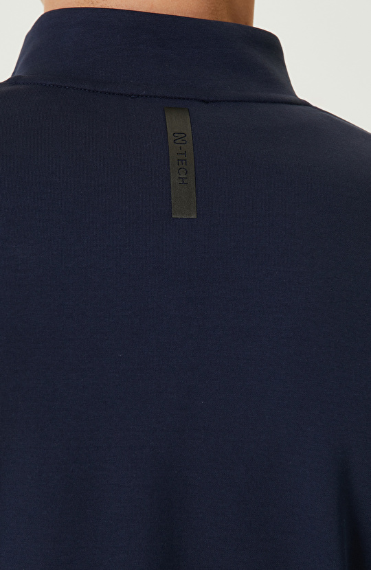 Lacivert N-Tech Fermuarlı Sweatshırt