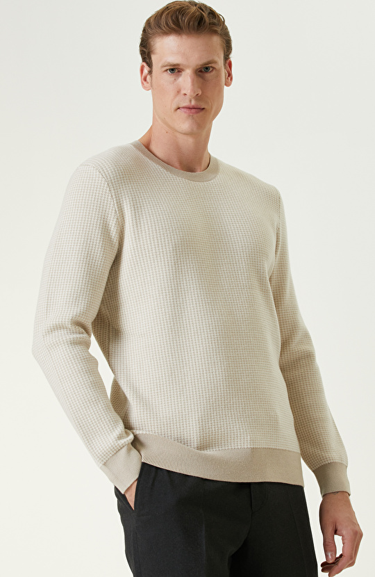 Ekru Bej  Triko Kazak