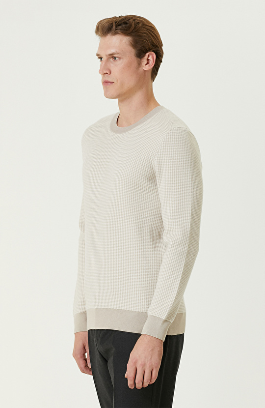 Ekru Bej  Triko Kazak