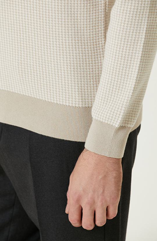 Ekru Bej  Triko Kazak