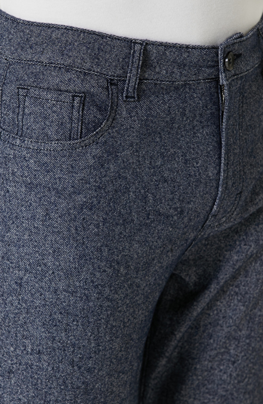 İndigo Recycle Yün Karışımlı Casual Pantolon