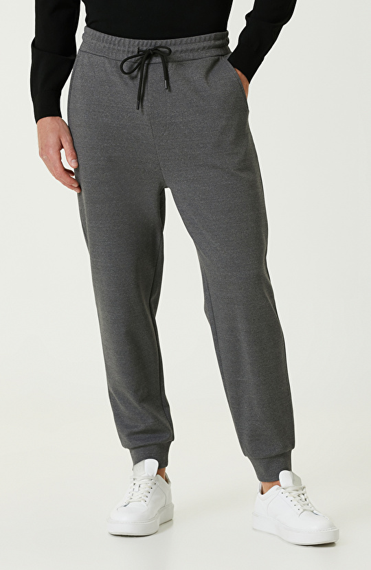 Gri Melanj Eşofman Altı