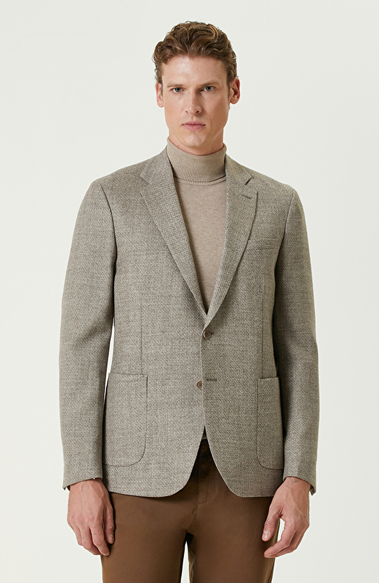 Bej Yün Ceket Bej Yün Ceket