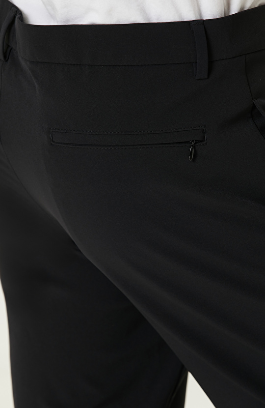 Siyah N Tech Kargo Pantolon