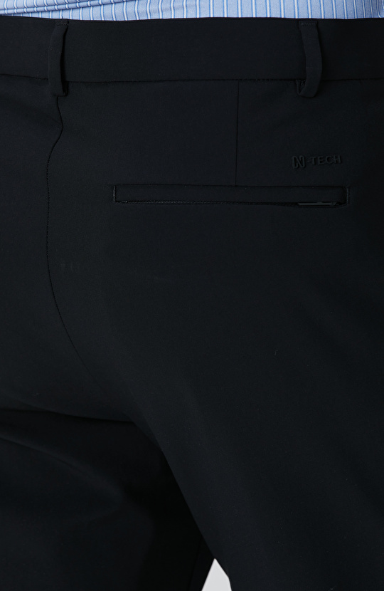 Siyah N Tech Yan Pantolon
