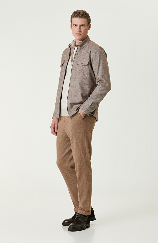 Camel Limited Kaşmir Karışımlı Pantolon Camel Limited Kaşmir Karışımlı Pantolon