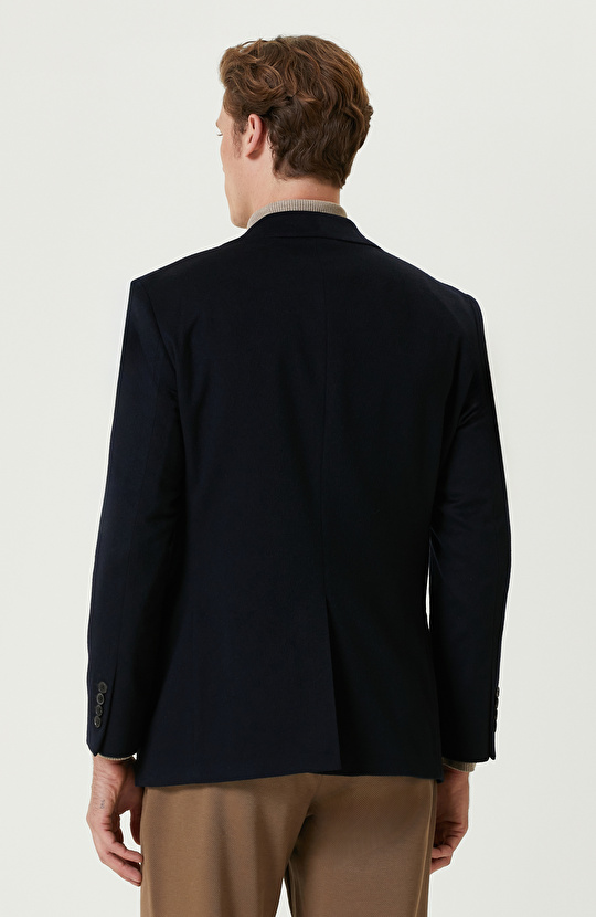 Lacivert Limited Kaşmir Blazer Ceket