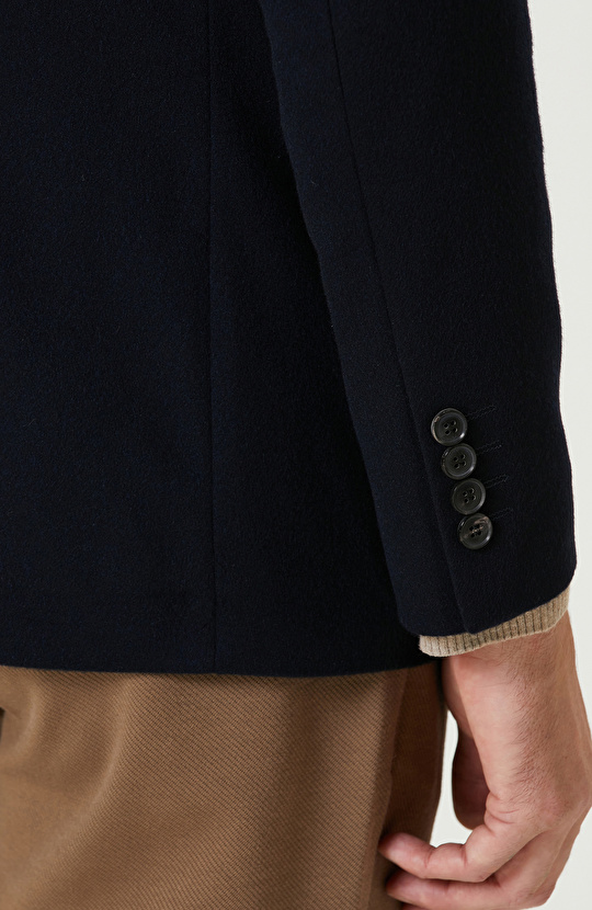 Lacivert Limited Kaşmir Blazer Ceket