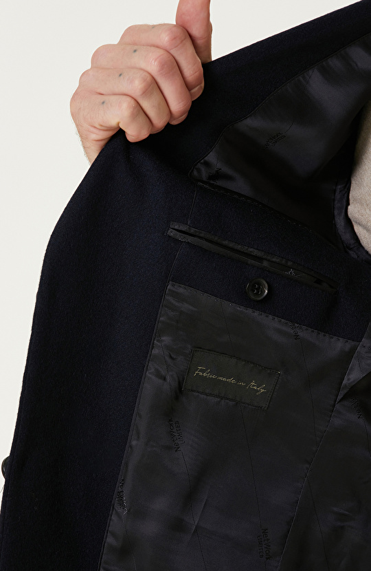 Lacivert Limited Kaşmir Blazer Ceket