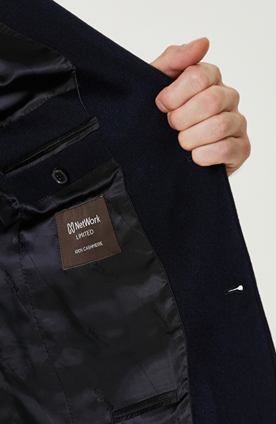 Lacivert Limited Kaşmir Blazer Ceket