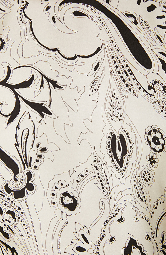 Siyah Dokuma Garnili Triko