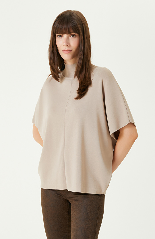 Taş Rahat Kalıp Basıc Triko Kazak