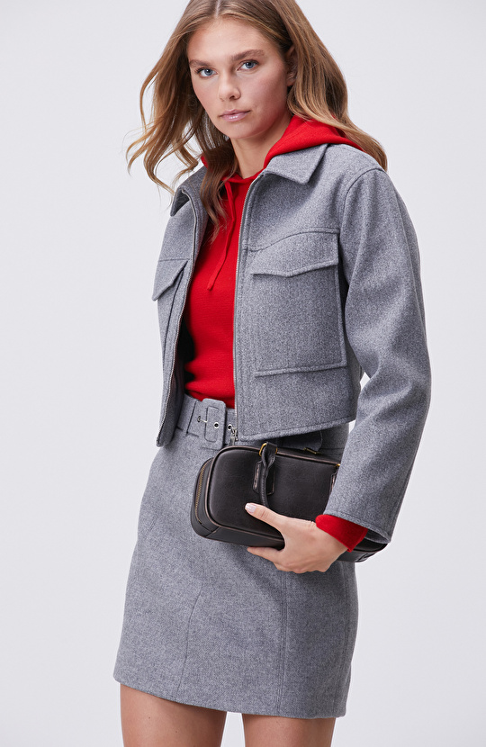 Kırmızı Yün Kazak