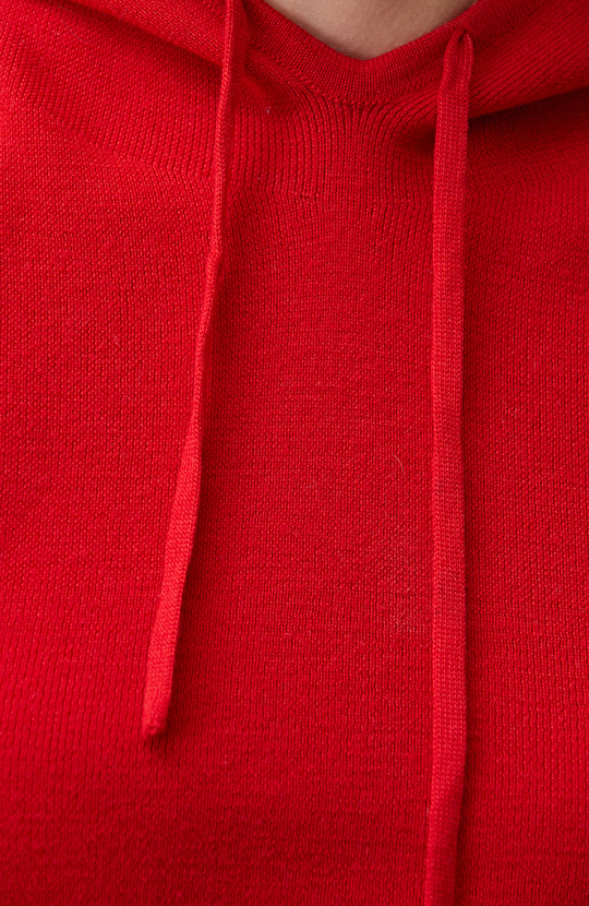 Kırmızı Yün Kazak