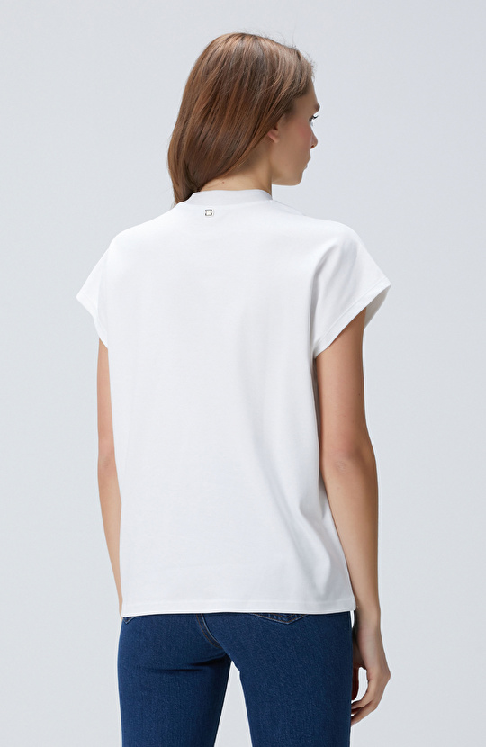 Beyaz Basic T-shirt