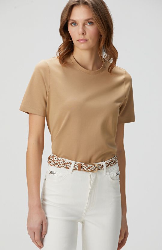 Camel Basic T-shirt