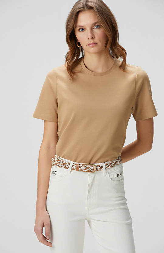 Camel Basic T-shirt