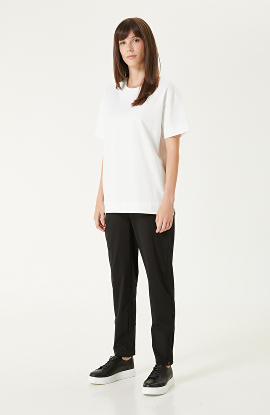 Kırık Beyaz N-Tech Oversıze Tshırt