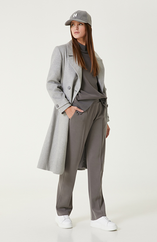 Antrasit Modal Karışımlı SweaTshirt