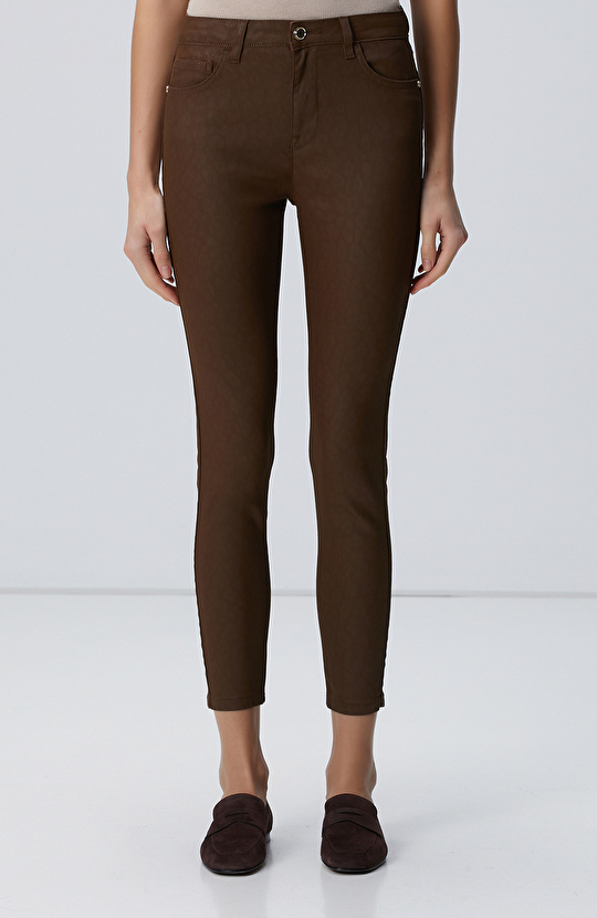 Açık Kahverengi Casual Pantolon